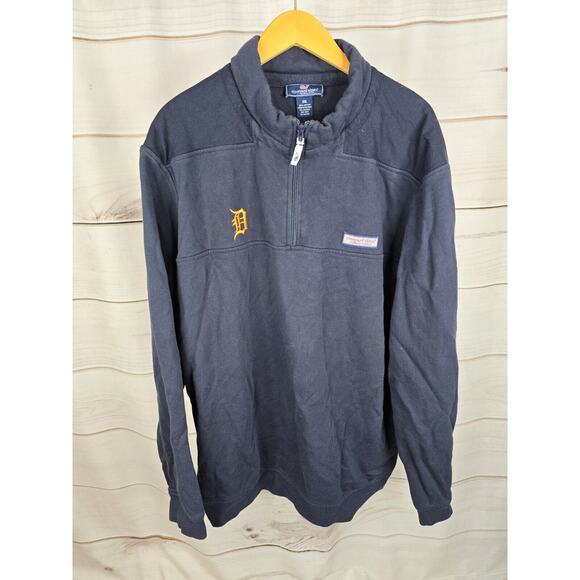 Vineyard Vines Sankaty Pullover Mens XXL Detroit Tigers #D - Picture 3 of 7